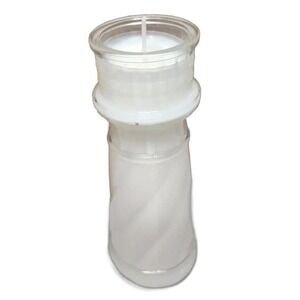 Handmade Coconut Scented Candle in Red Lobster 35th Anniversary Lighthouse Glass
